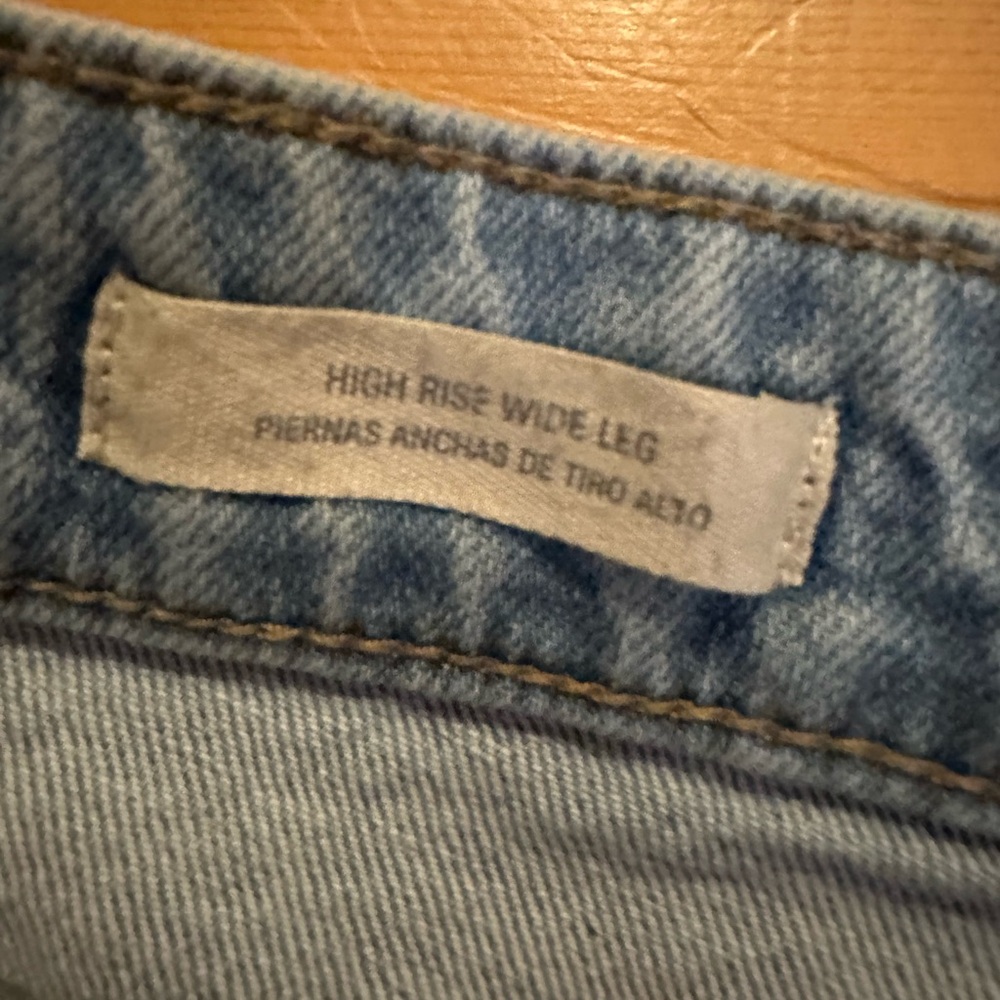 Target Universal Thread Light Blue Wide Leg Jeans - Picture 5 of 6